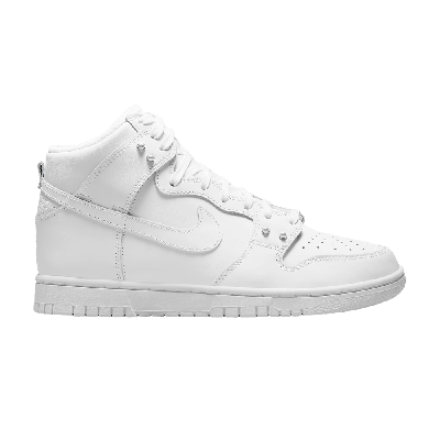 Pre-owned Nike Wmns Dunk High Se 'pearl White'