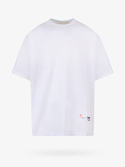 Incotex Red X Facetasm T-shirt In White
