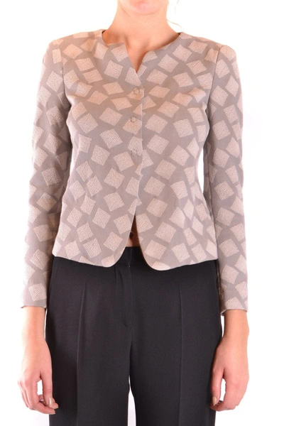 Armani Collezioni Jacket In Gray