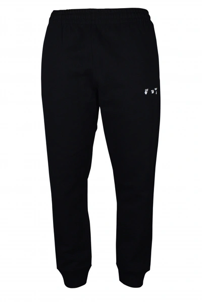 Off-white Men's Deluxe Jogging Pants    Off White Black Jogging Pants With Logo