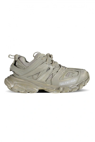 Balenciaga Sneakers Track Faded In Cream