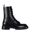 Dior Black Lace Up Boots