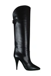 Saint Laurent Women's Harper Leather Knee-high Boots