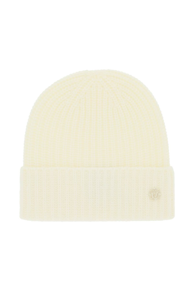 Maison Michel Gigi Beanie Hat In White