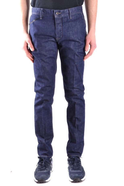 Paolo Pecora Mens Blue Other Materials Jeans