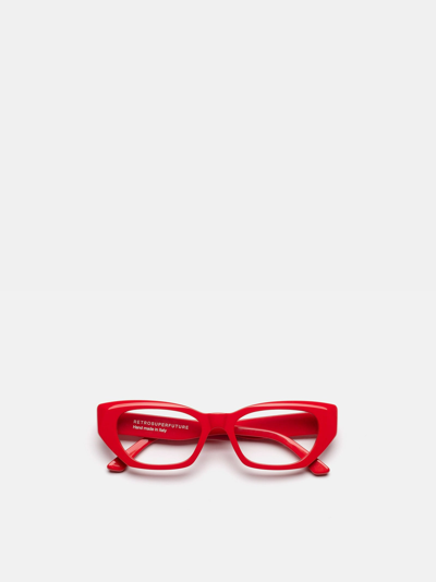 Retrosuperfuture Eyeglasses In Rosso