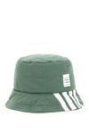 Thom Browne 4-bar Bucket Hat In Green