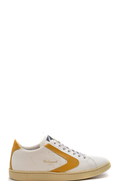 Valsport Mens White Leather Sneakers