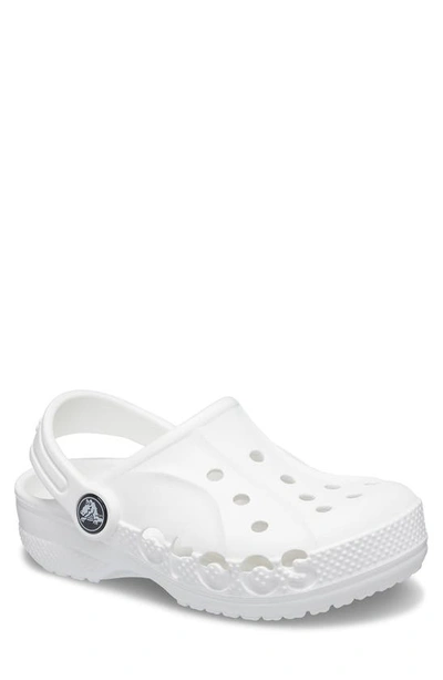Crocs Kids Classic Clog In White