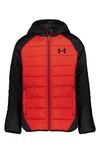 Under Armour Kids' Tuckerman Puffer Jacket In Red