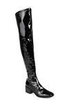 Journee Collection Mariana Wide Calf Foam Tall Boot In Black