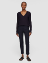 Joseph Gabardine Stretch New Eliston Trousers In Navy
