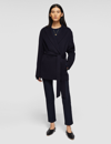 Joseph Double Face Cashmere Cenda Coat In Navy