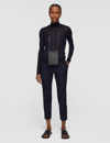 Joseph Gabardine Stretch Queen Trousers In Navy