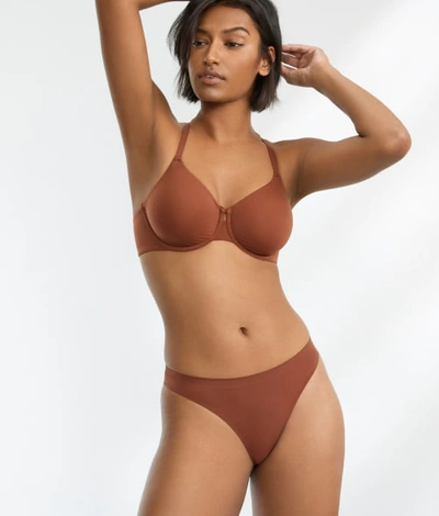 Bare The Easy Everyday Seamless Thong In Ash Rose