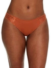 Bare The Essential Lace Bikini In Cinnamon