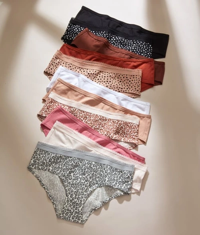 Bare The Easy Everyday Cotton Cheeky Bikini In Berry