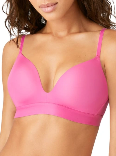 B.tempt'd By Wacoal Opening Act Wire-free Plunge T-shirt Bra In Coneflower