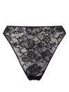 OSEREE FLORAL-LACE HIGH WAISTED BRIEFS