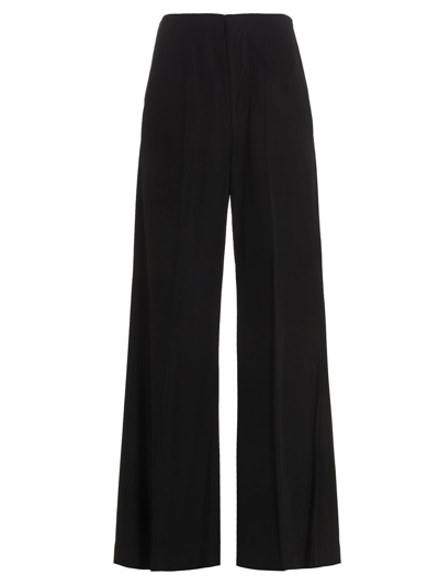 Maison Margiela Wide-leg Tailored Trousers In Black