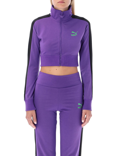 Puma X Dua Lipa Track Top In Purple