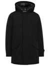 WOOLRICH ZIP-UP HOODED PARKA