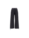 Kenzo Logo-print Wide Leg Track Pants In Black