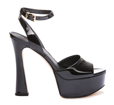 Michael Kors `jenson` Platform Sandals In Nero