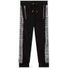 Givenchy Logo-tape Detail Sweatpants In B Nero