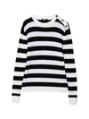 BALMAIN BLACK AND WHITE SWEATER GIRL