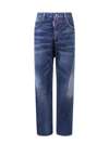 Dsquared2 Loose-fit Straight Leg Jeans In Denim Blue