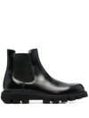 FRATELLI ROSSETTI LEATHER CHELSEA BOOTS