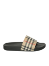 BURBERRY VINTAGE CHECK MOTIF SANDALS