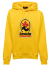 DSQUARED2 YELLOW JERSEY HOODIE INVICTA X D-SQUARED2 MAN