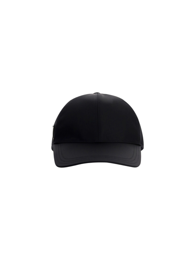 Prada Baseball Hat In Black