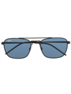 Ray Ban Oversize-frame Sunglasses In Blue