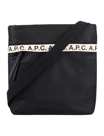 Apc Repeat Messenger Bag In Black