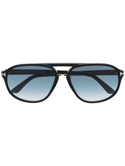 Tom Ford Oversize-frame Sunglasses In Black