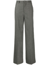 RED VALENTINO HIGH-WAISTED TAILORED TROUSERS