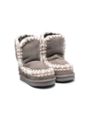 Mou Eskimo Ankle Boots In Grey