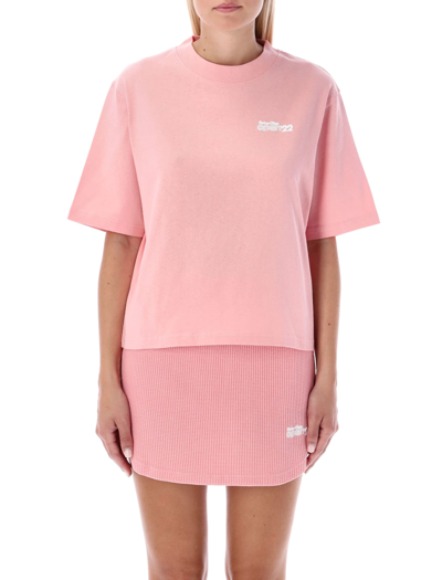 Reina Olga Brooke T-shirt In Pink