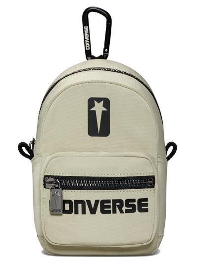 Drkshdw Mini Backpack With Logo In Neutrals