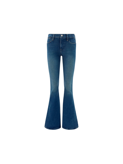 Frame Le High Jeans In Blue