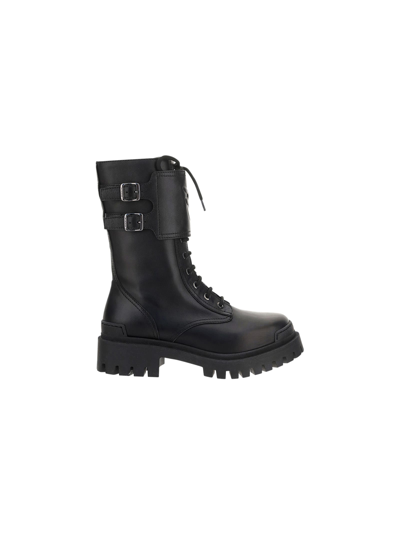 Pinko Cumino Boots In Nero