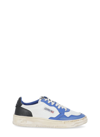 Autry Medalist Mid Super Vintage Sneakers In Leat/leat/wht/blue/blk