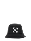 OFF-WHITE BUCKET HAT WITH LOGO