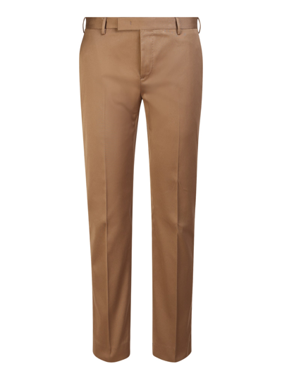 Pt01 Skinny Tailored Trousers By Pt Torino In Beige