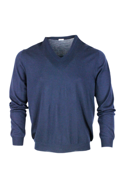 Malo Super Light Cashmere In Blu