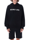 Helmut Lang Men's Core Logo Pullover Hoodie In Black