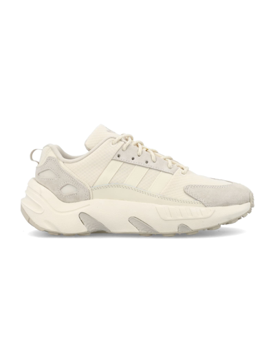 Adidas Originals Zx 22 Boost Chunky Sneakers In Neutrals